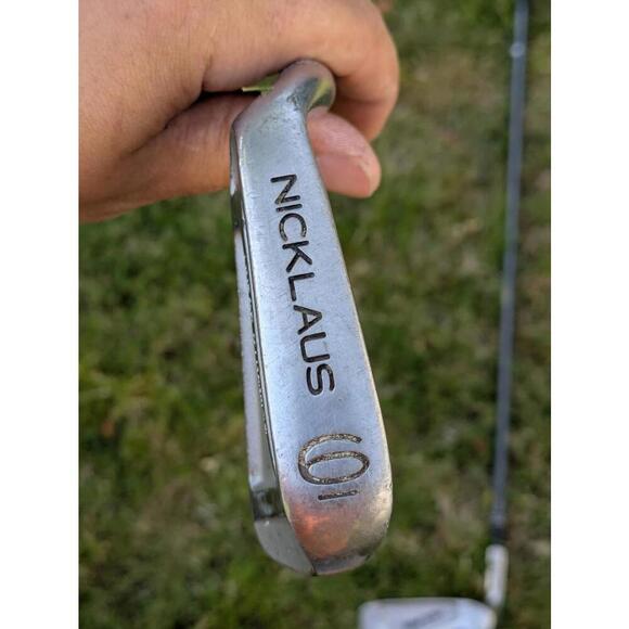 Jack Nicklaus The Bear Left Handed Linear Dynamics 3 4 5 6 7 8 9 P L Irons - Picture 11 of 15